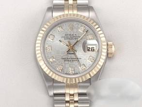 Thumbnail von Rolex Lady-Datejust Edelstahl Gelbgold 750 Diamanten Automatik Gold Stahl Stainless Steel 18kt Yellow Gold Jubilé-band Chronometer Oyster