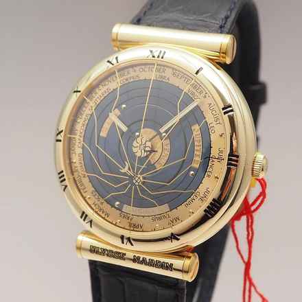  Ulysse Nardin Planetarium Copernicus 831-22 801-22 Gold 18k/750 Box+Papiere +Ulysse N. full service 