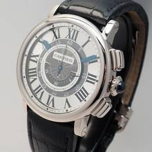 Thumbnail von Cartier Rotonde de Cartier Cetral Chronograph WG 18k/750 B&P+Cartier Service