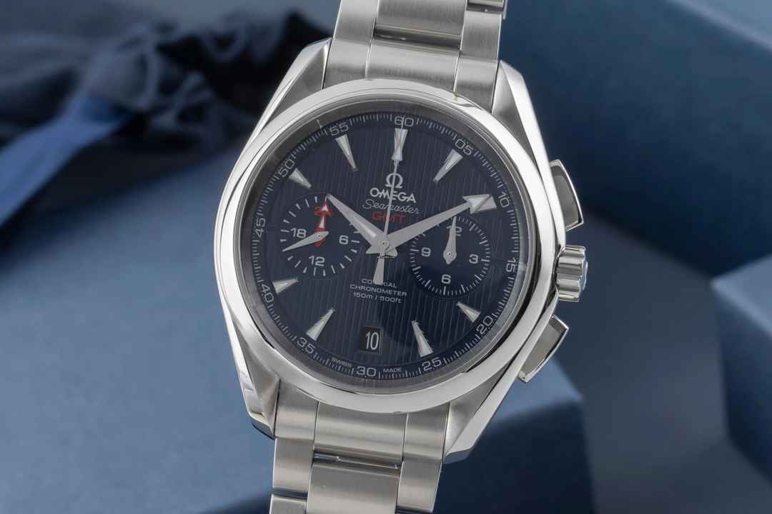  Omega Seamaster Aqua Terra GMT Chronograph Stahl Automatik 231.10.43.52.03.001 
