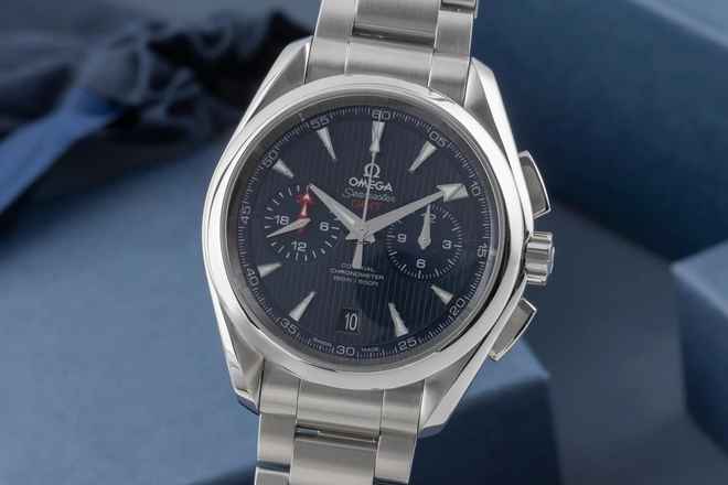  Omega Seamaster Aqua Terra GMT Chronograph Stahl Automatik 231.10.43.52.03.001 