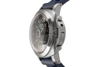 Thumbnail von Panerai Luminor 1950 3 Days Chrono Flyback Chronograph Automatik Herrenuhr Ref. PAM00212 B&P