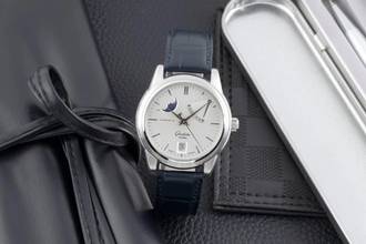 Thumbnail von Glashütte Original Senator Automatik Edelstahl Herrenuhr Ref. 39-44-04-12-04