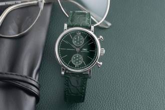 Thumbnail von IWC Portofino Chronograph Stahl Automatik Herrenuhr Ref. IW391405 Papiere 2022