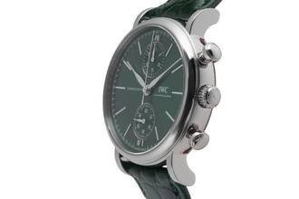Thumbnail von IWC Portofino Chronograph Stahl Automatik Herrenuhr Ref. IW391405 Papiere 2022