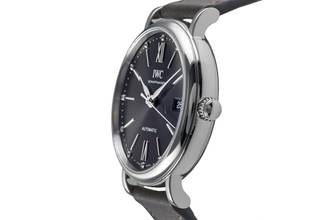 Thumbnail von IWC Portofino Automatic 37 Diamanten Automatik Stahl Herrenuhr Ref. IW458603