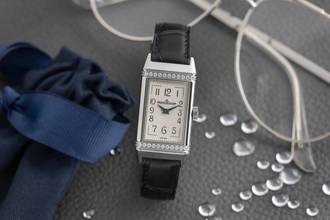 Thumbnail von Jaeger-LeCoultre Reverso Lady Stahl Quarz Diamonds Damenuhr Ref. Q3288420 201.8.47