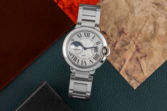 Thumbnail von Cartier Ballon Bleu de Cartier Stahl Automatik Herren Ref. WSBB0021 Papiere 2018