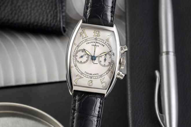  Franck Muller Casablanca Handaufzug Herrenuhr Ref. 5850 C CC Klassiker 