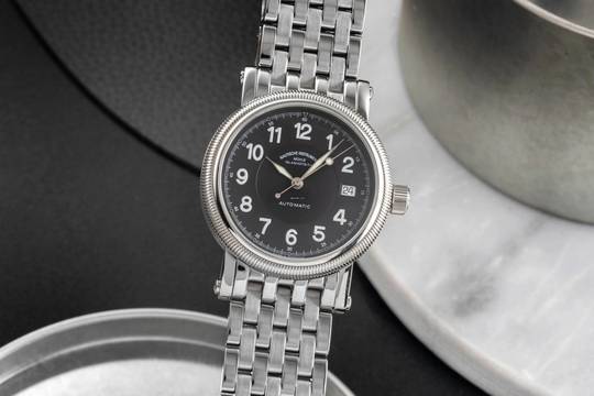  Mühle 29er Stahl Automatik Herrenuhr Ref. M1-29-03.MB Box & Papiere 2024 