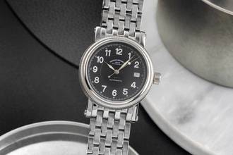 Thumbnail von Mühle 29er Stahl Automatik Herrenuhr Ref. M1-29-03.MB Box & Papiere 2024