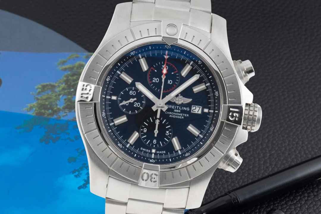  Breitling Super Avenger Chronograph Automatik Stahl Ref. A13375 