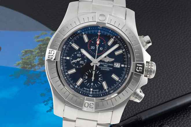  Breitling Super Avenger Chronograph Automatik Stahl Ref. A13375 