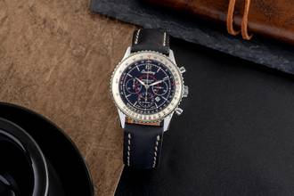 Thumbnail von Breitling Montbrillant Chronograph Automatik Stahl Herrenuhr Ref. A41030