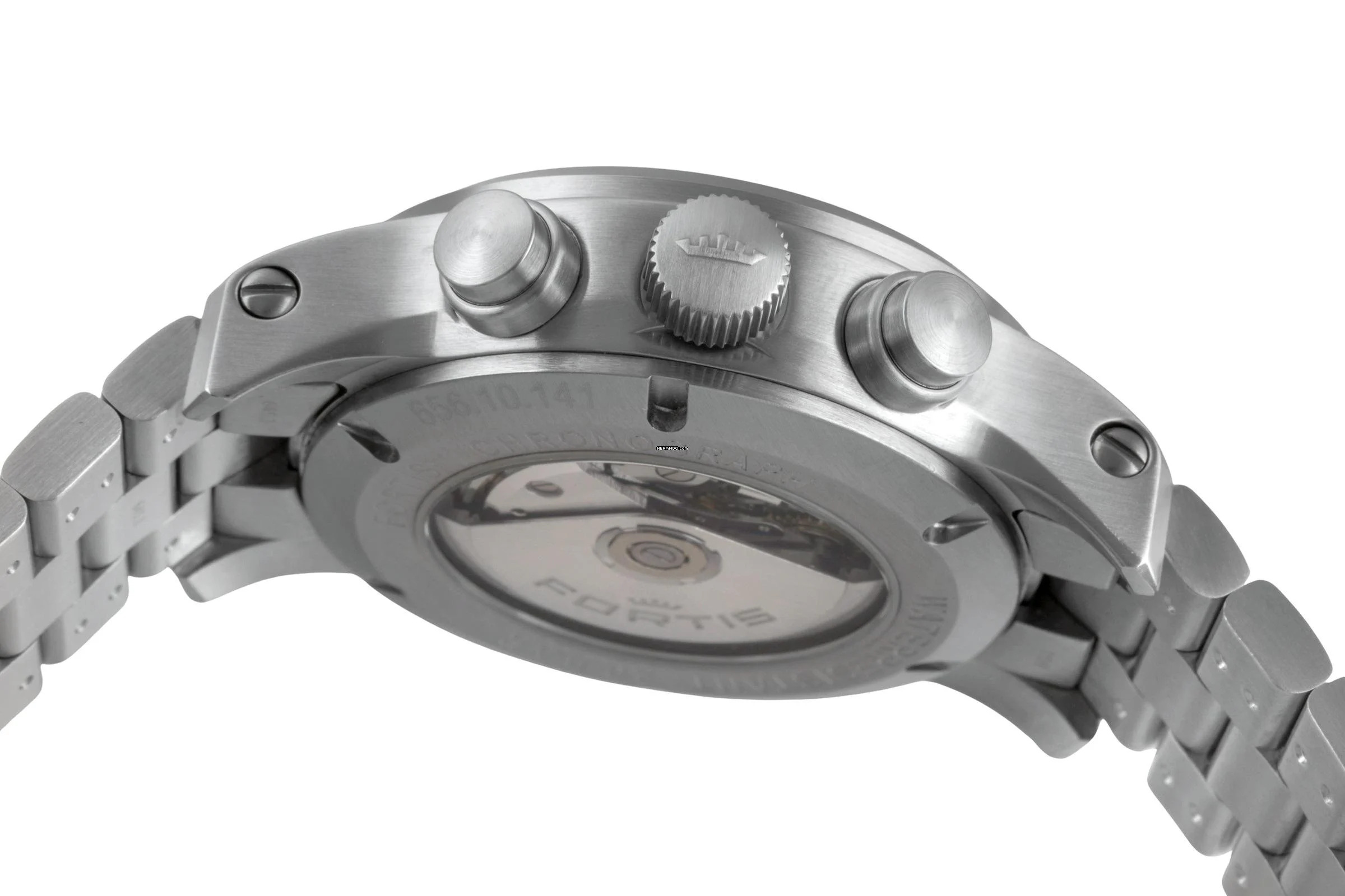 Thumbnail von Fortis Aeromaster Chronograph Stahl Automatik Ref.656.10.141