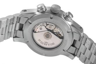 Thumbnail von Fortis Aeromaster Chronograph Stahl Automatik Ref.656.10.141