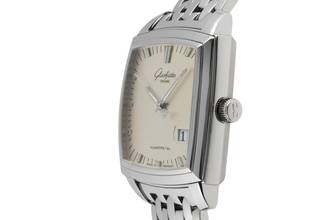 Thumbnail von Glashütte Original Senator Stahl Automatik Herrenuhr Ref. 39-42-53-52-14