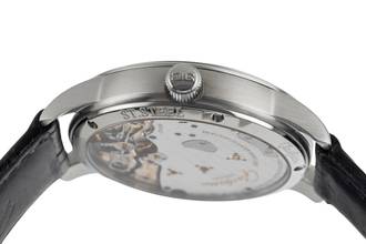 Thumbnail von Glashütte Original PanoReserve Edelstahl Handaufzug Herrenuhr Ref. 65-01-02-02-04 B&P