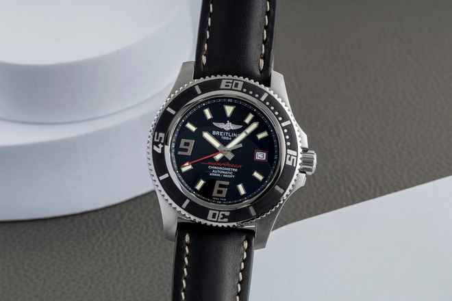  Breitling Superocean 44 Edelstahl Automatik Herrenuhr Ref. A17391 