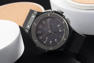 Thumbnail von Hublot Big Bang 44 mm Chronograph Keramik / Titan Automatik Herrenuhr 301.CK.1140.RX