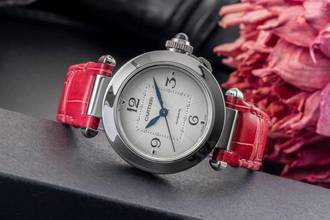 Thumbnail von Cartier Pasha de Cartier Automatik Edelstahl Damenuhr Ref. WSPA0012 4327