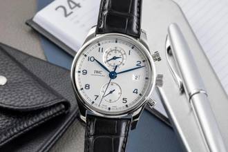 Thumbnail von IWC Portugieser Chronograph Flyback Automatik Herrenuhr Ref. IW390302 Papiere