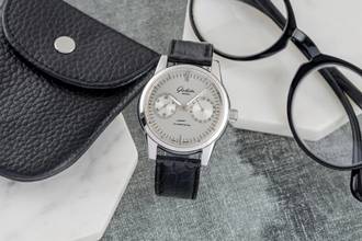 Thumbnail von Glashütte Original Senator Zeigerdatum Ref. 1-39-58-02-02-04 Box & Papiere 2013