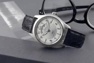 Thumbnail von IWC Fliegeruhr Spitfire UTC Edelstahl Automatik Herrenuhr Ref. IW325107