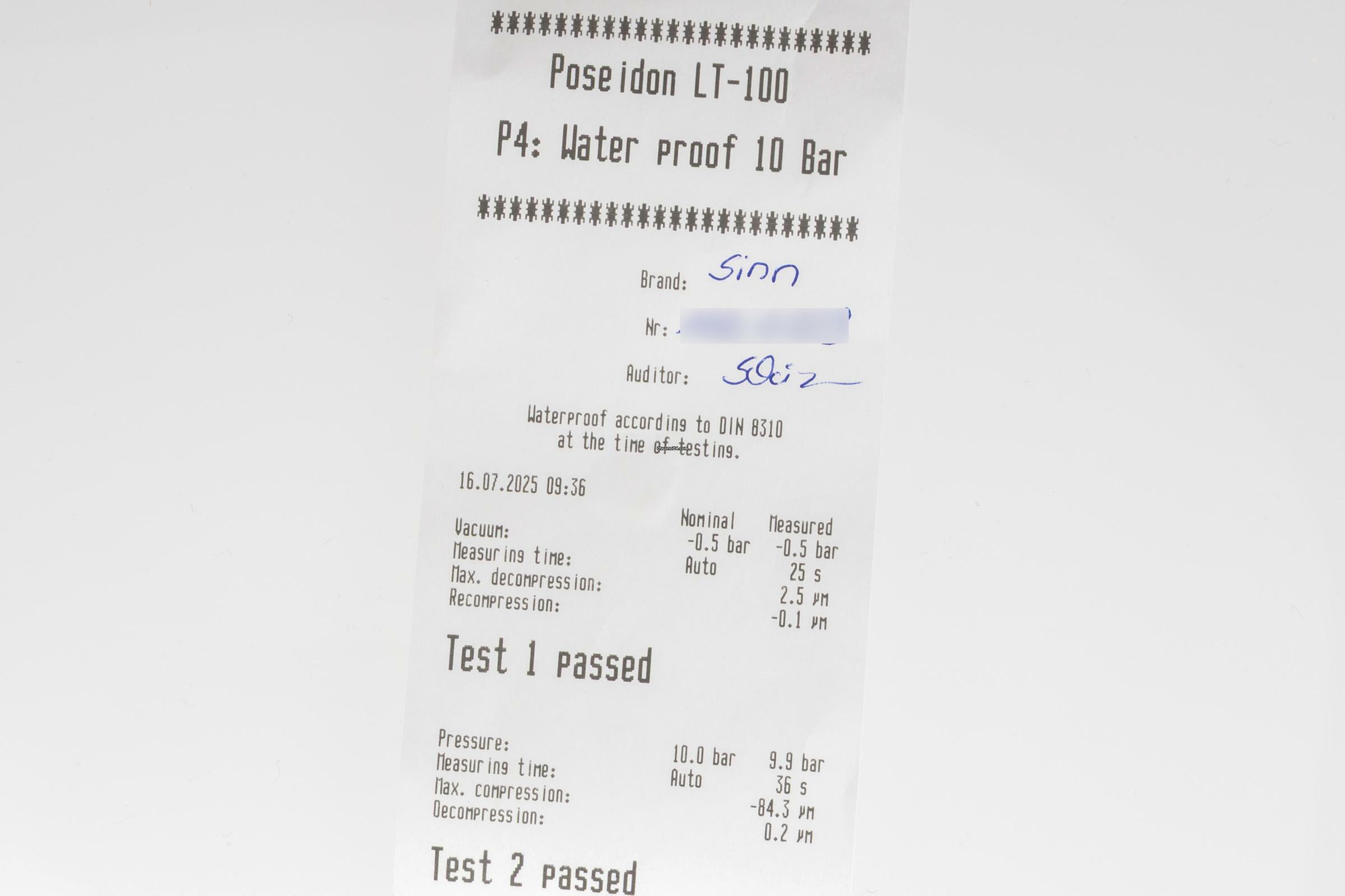 Thumbnail von Sinn 105 ST SA Stahl Automatik Herrenuhr Ref. 105.011