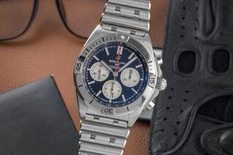 Thumbnail von Breitling Chronomat 42 B01 42 Chronograph Automatik Ref AB0134101B1A1 Papiere