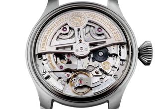 Thumbnail von IWC Große Fliegeruhr Big Pilot Stahl Automatik Green Dial Herrenuhr Ref. IW501015 NP. 13900 