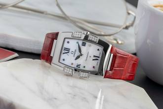 Thumbnail von Omega Constellation Ladies Stahl MOP Diamonds Quarz Damenuhr Ref. 1886.79.40