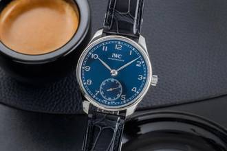Thumbnail von IWC Portugieser Automatik Stahl Automatik Herrenuhr Ref. IW358305