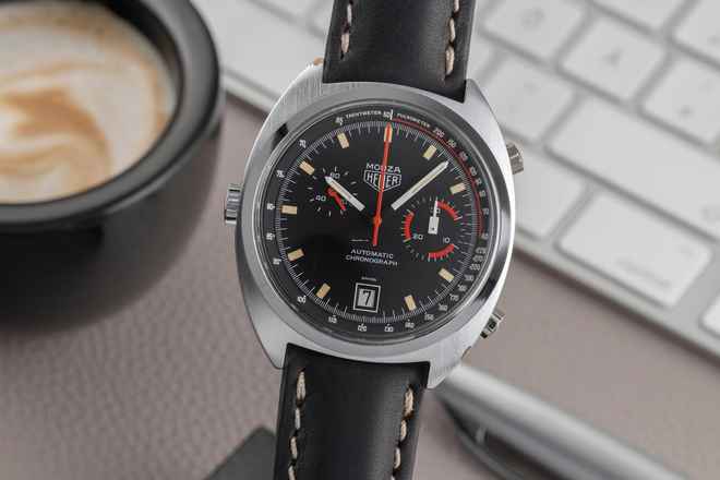  Heuer Monza Chronograph Cal. 15 Automatik Herren Ref 150.511 Tag Heuer Vintage 