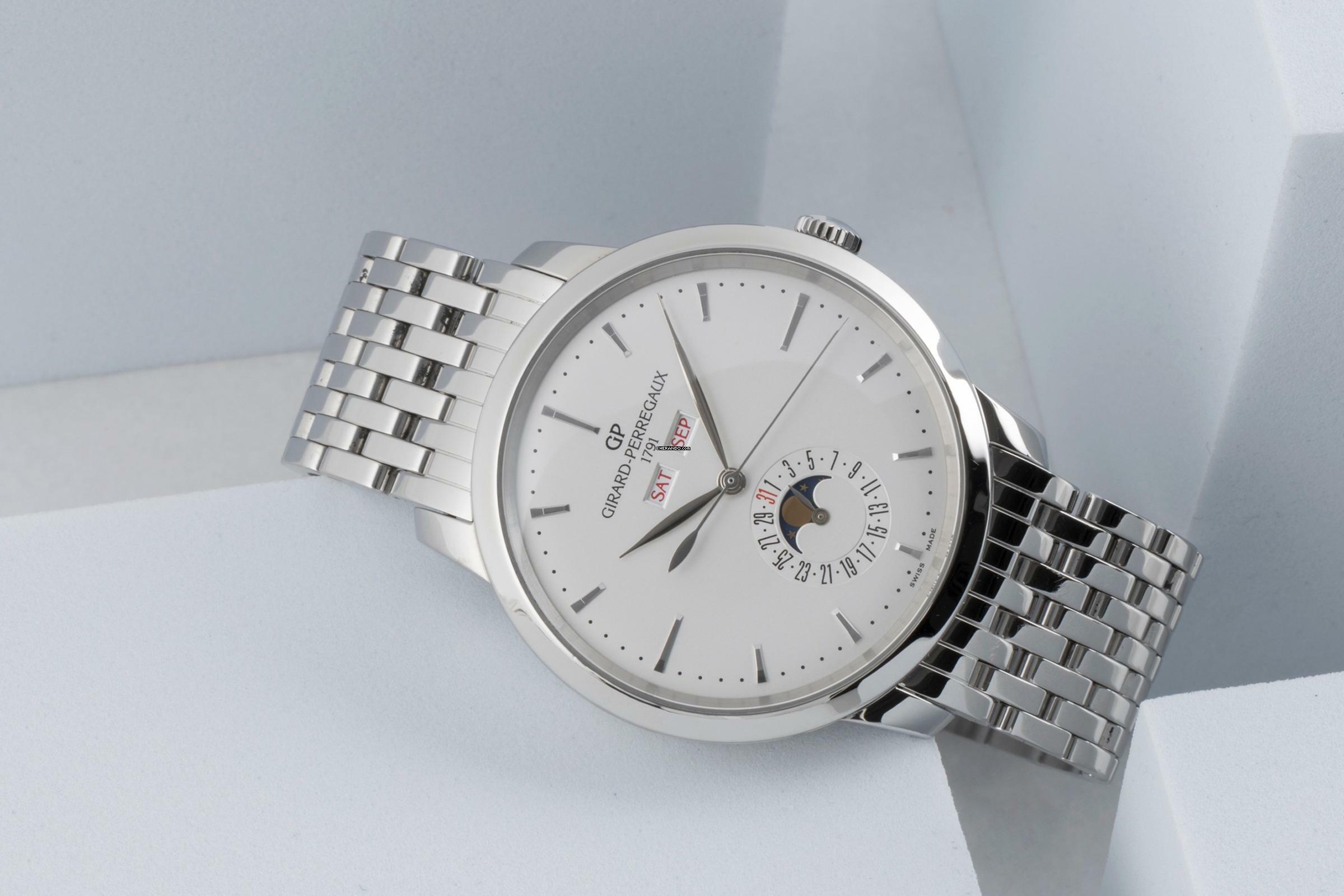 Thumbnail von Girard Perregaux 1966 Full Calendar Ref. 49535-11-131-11A Papiere