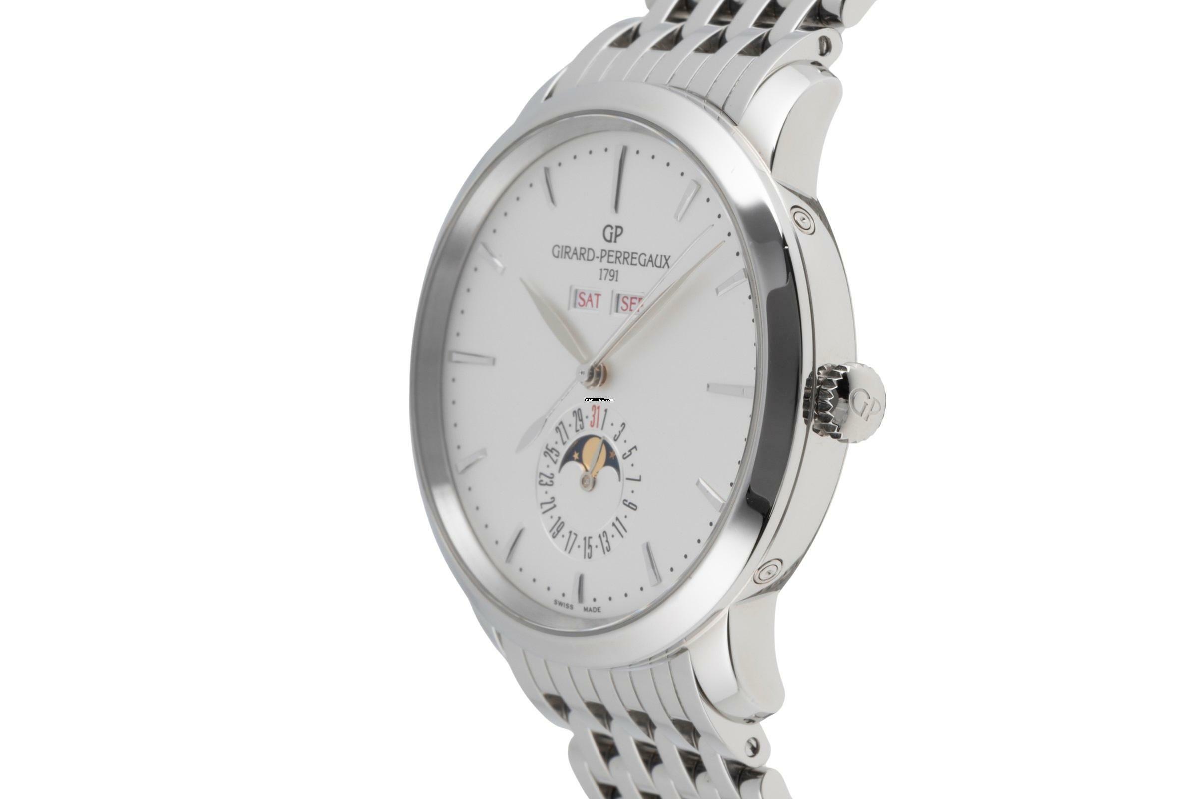 Thumbnail von Girard Perregaux 1966 Full Calendar Ref. 49535-11-131-11A Papiere