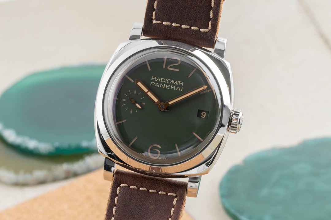  Panerai Radiomir 1940 Handaufzug Herrenuhr Limitiert PAM00736 Box & Papiere 