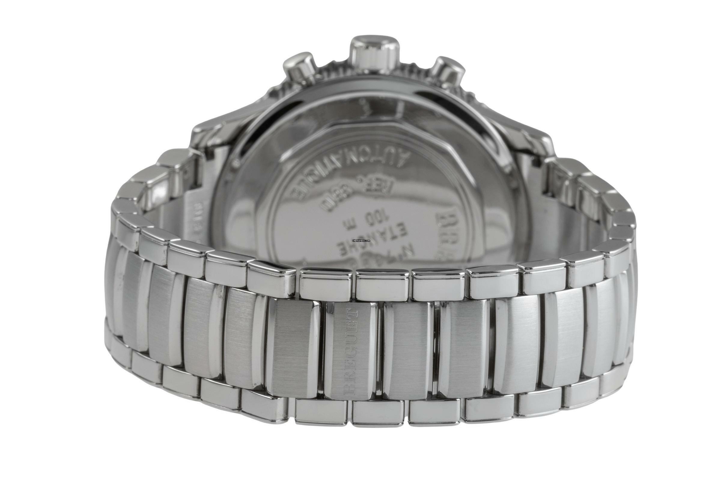 Thumbnail von Breguet Type XX - XXI - XXII Flyback Chronograph Automatik Stahl Herrenuhr Ref. 3810