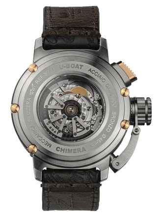  U-Boat Chimera 3006 Herrenuhr Chimera Bronze Damasco Automatik 46mm 10ATM 