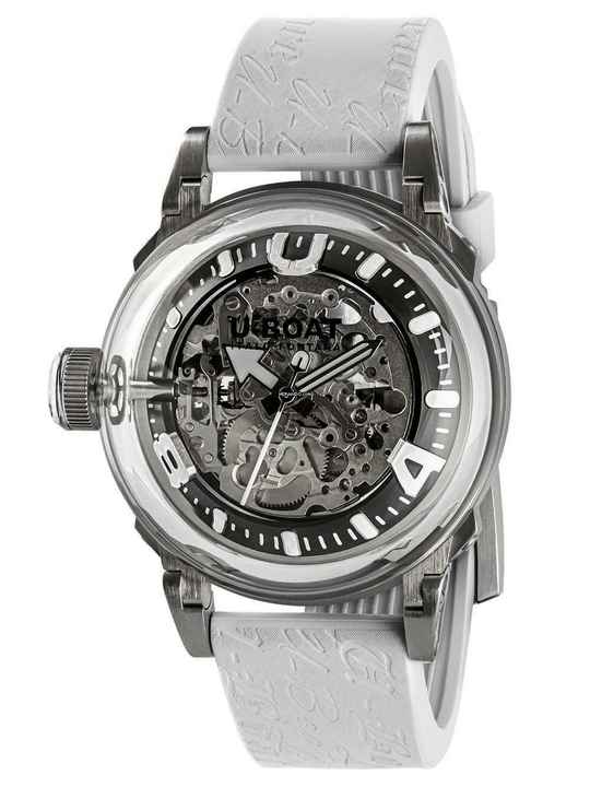  U-Boat 3346 Herrenuhr U-65 Automatik 44mm 5ATM 