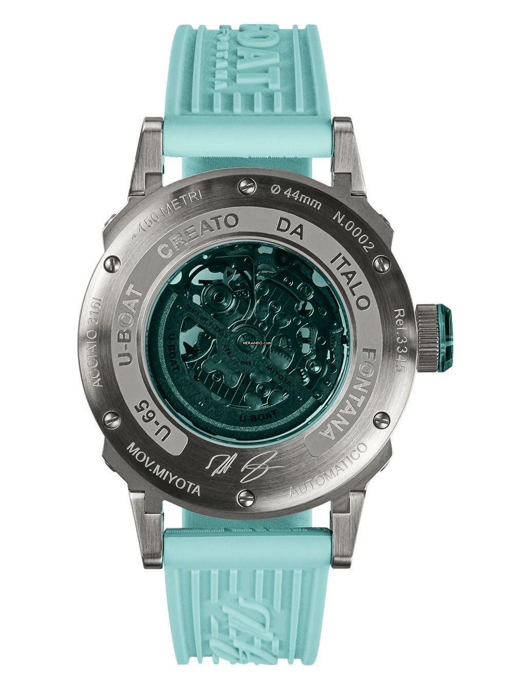 Thumbnail von U-Boat 3345 Herrenuhr U-65 Automatik 44mm 5ATM