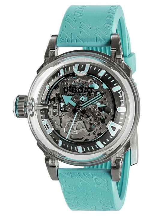  U-Boat 3345 Herrenuhr U-65 Automatik 44mm 5ATM 