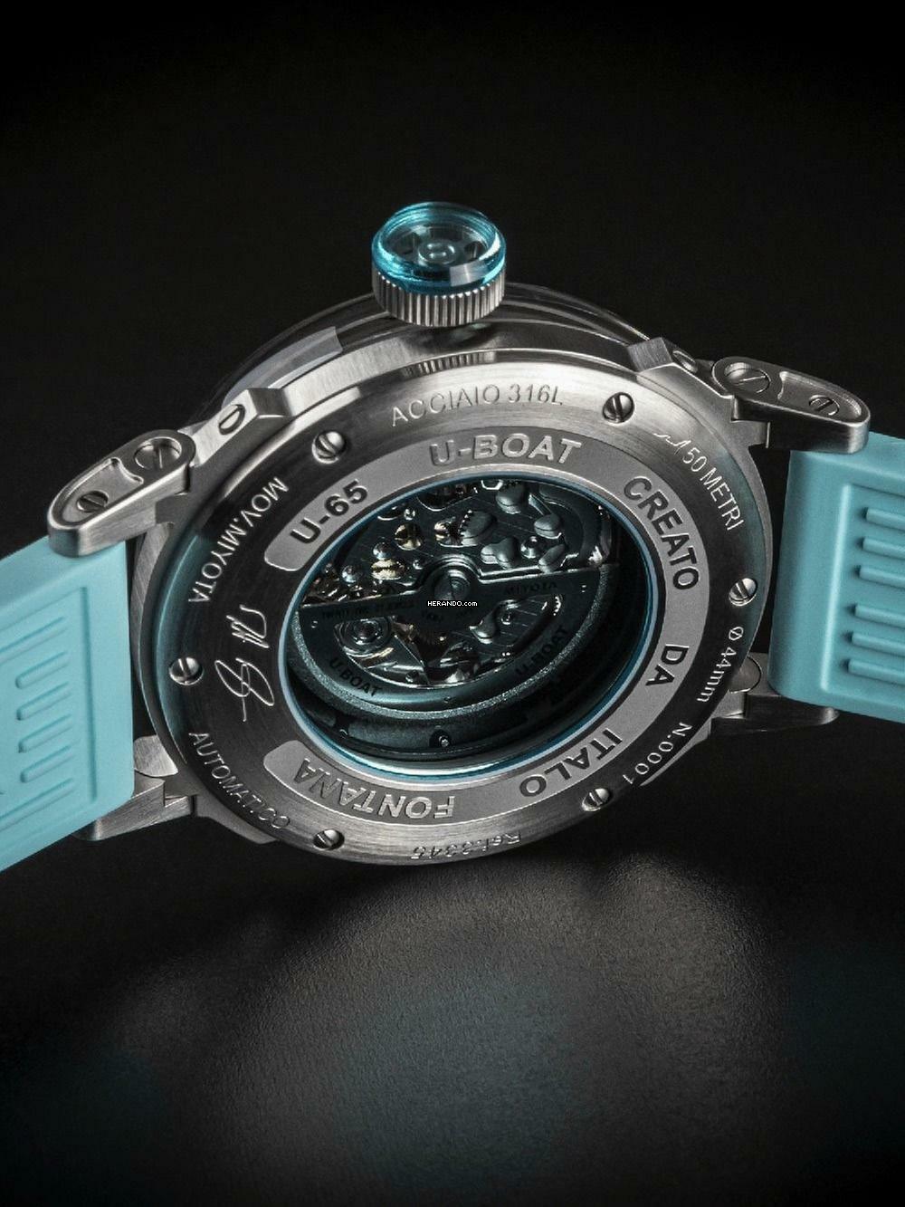 Thumbnail von U-Boat 3345 Herrenuhr U-65 Automatik 44mm 5ATM