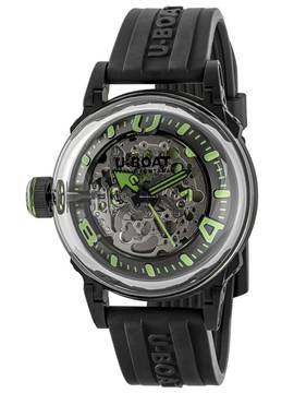  U-Boat 3347 Herrenuhr U-65 PVD Automatik 44mm 5ATM 