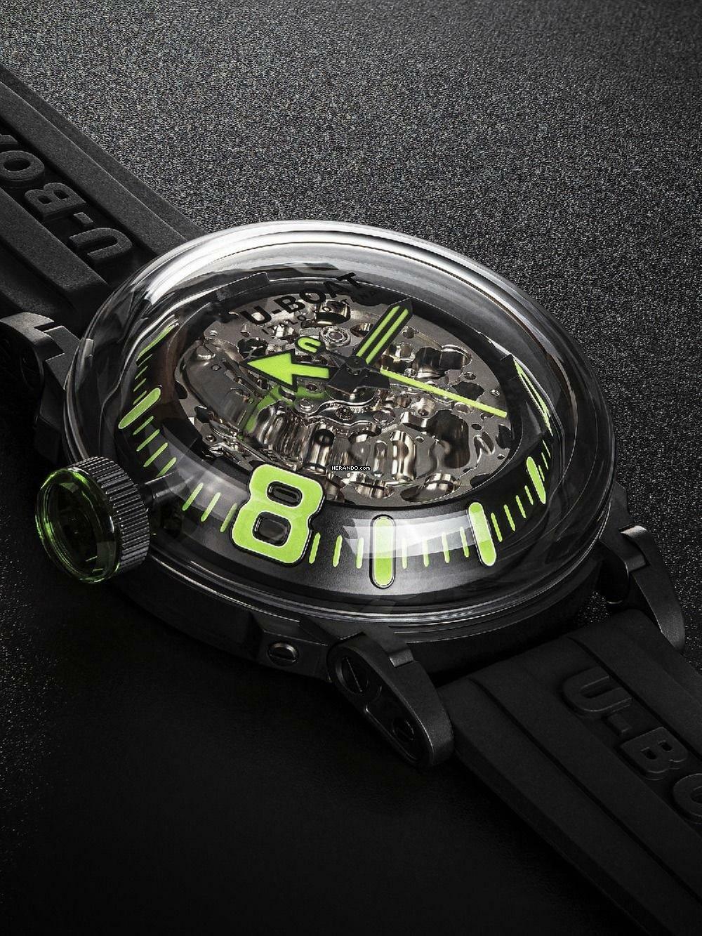 Thumbnail von U-Boat 3347 Herrenuhr U-65 PVD Automatik 44mm 5ATM