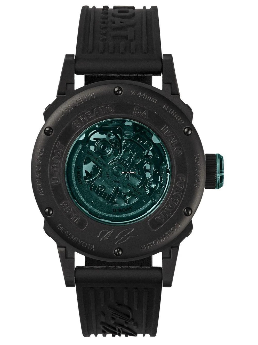 Thumbnail von U-Boat 3348 Herrenuhr U-65 PVD Automatik 44mm 5ATM