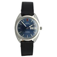 Thumbnail von Omega Genève Megasonic 750Hz Ref. 198.0066 Blue dial