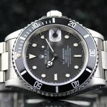 Thumbnail von Rolex Submariner Date Patina Matte Dial - Good Condition - L Serial 1990