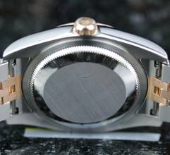 Thumbnail von Rolex Datejust 36 Steel Rosé - Black Diamond - like New - Fullset - 06/2016