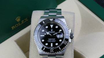 Thumbnail von Rolex Submariner Date 41 Black - like New - Fullset - 2021